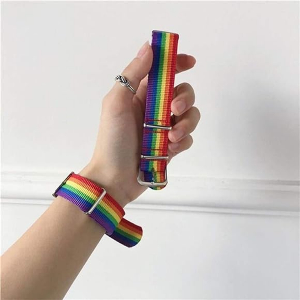 2 Rainbow Bracelets  (NEW)
